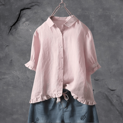 RUBINA™ ELEGANT COTTON SHIRT