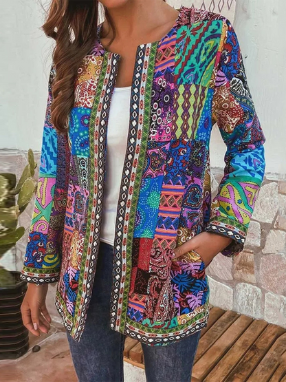 ZOYA™  ELEGANT RETRO ETHNIC CARDIGAN