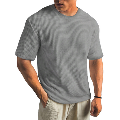 Men's Outstanding Waffle-Knit Tee