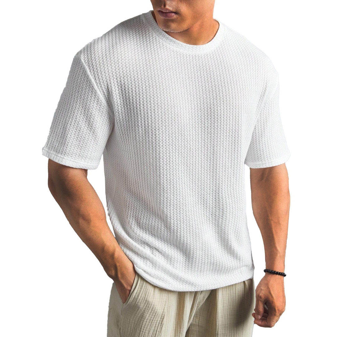 Men's Outstanding Waffle-Knit Tee