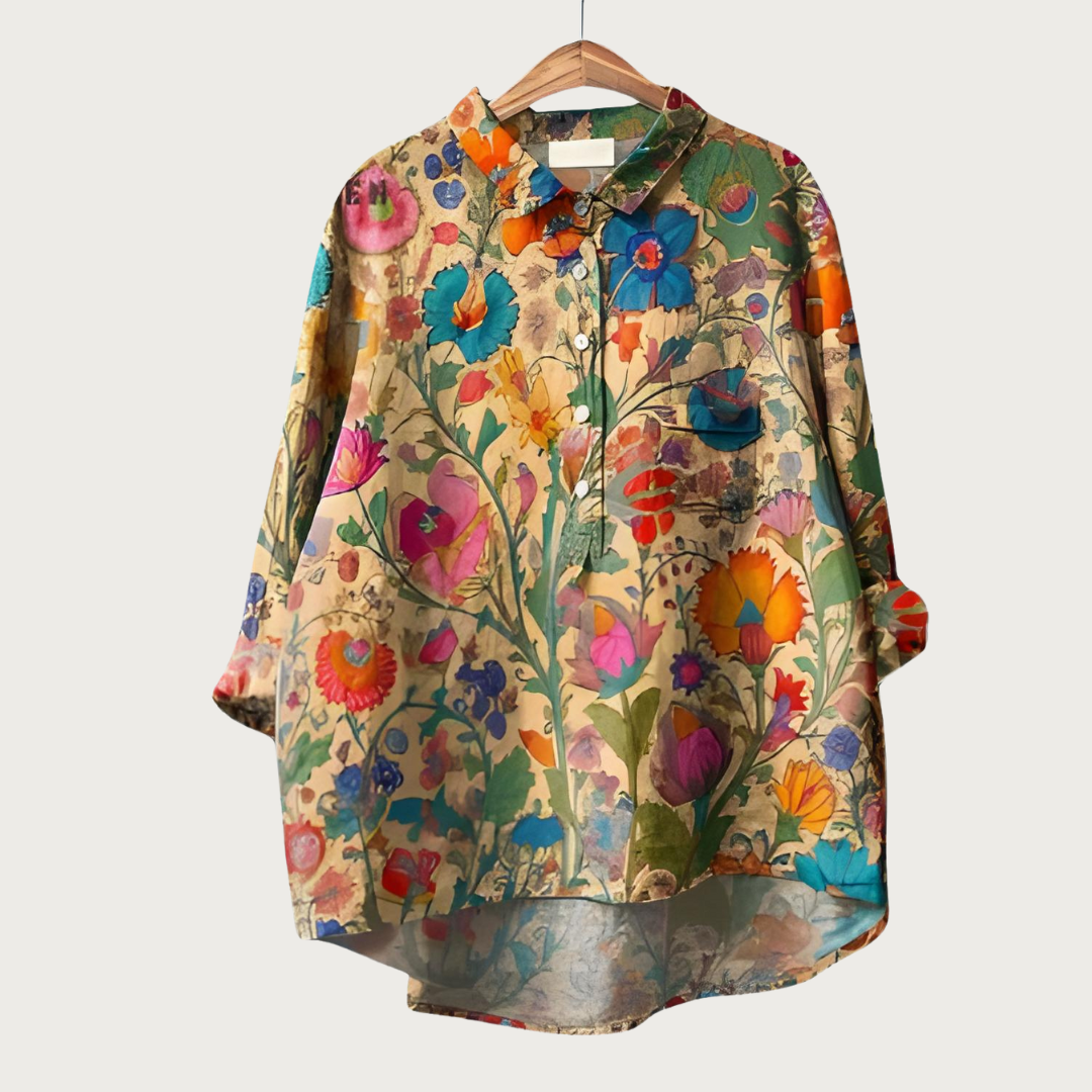 DIANA™ CASUAL PRINTED BLOUSE