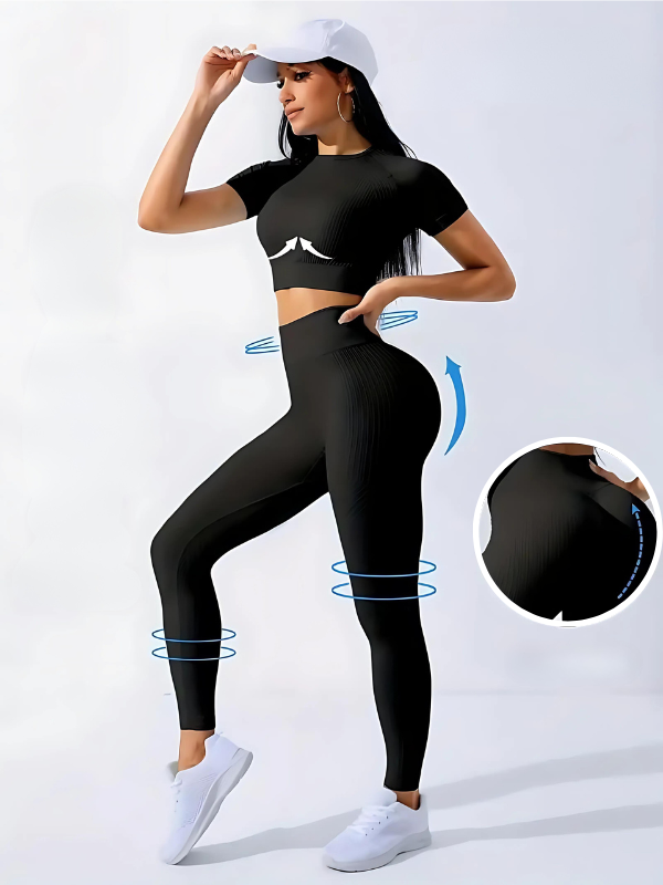 LILY™ SEAMLESS YOGA FITNESS WEAR SET