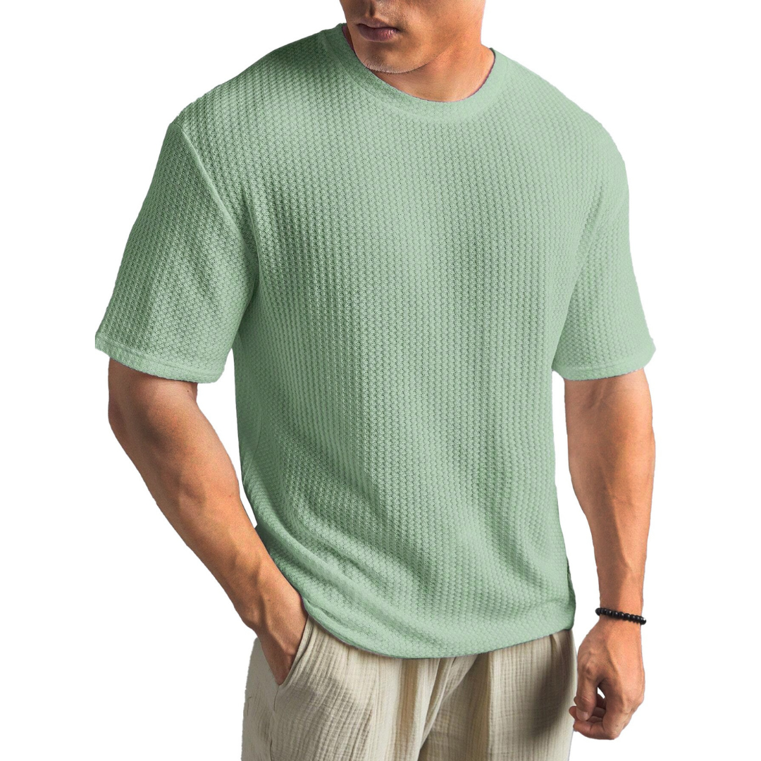 Men's Outstanding Waffle-Knit Tee