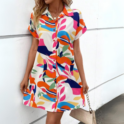 Alyssa - Colourful Dress