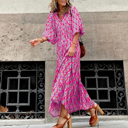 CHIARA™ DRESS IN BOHEMIAN ROBE