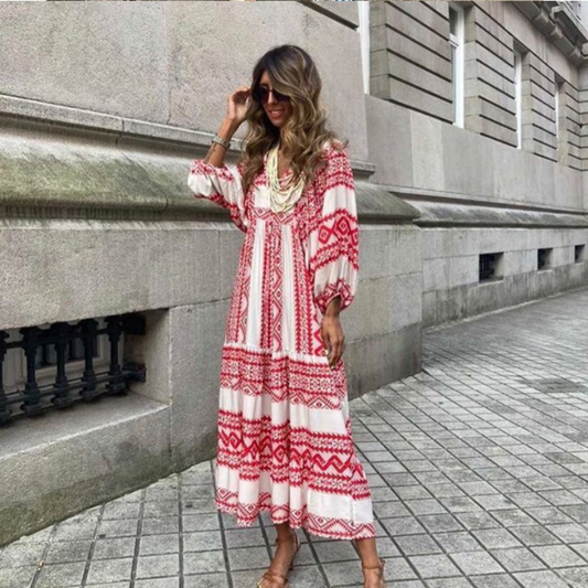 CHIARA™ DRESS IN BOHEMIAN ROBE