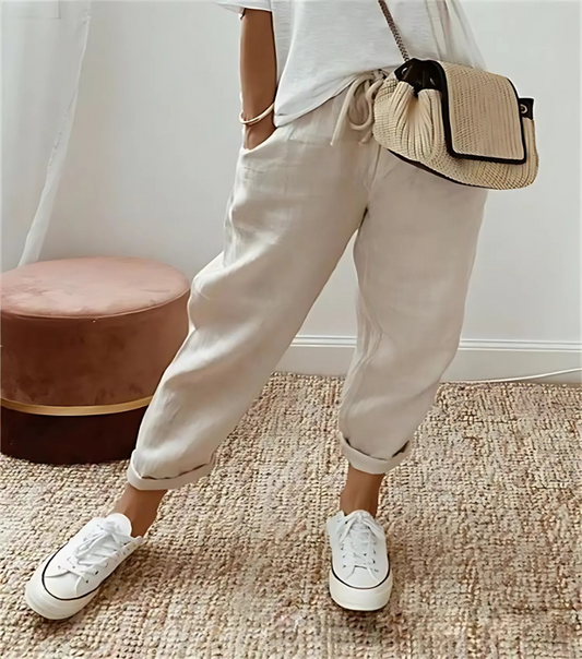 LINA™ CASUAL LINEN SWEATPANTS