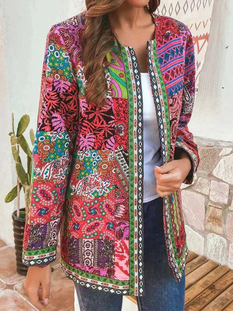 ZOYA™  ELEGANT RETRO ETHNIC CARDIGAN