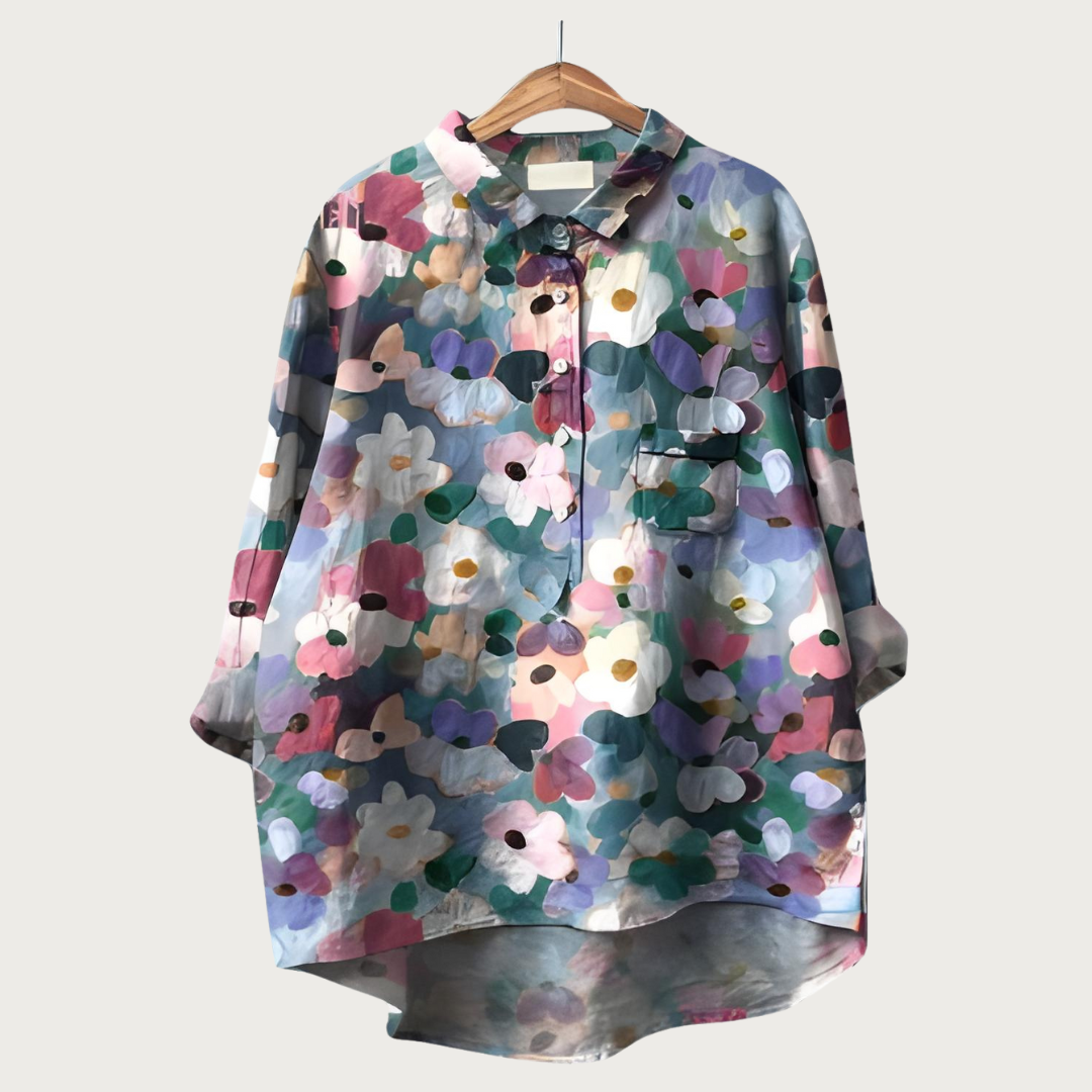 DIANA™ CASUAL PRINTED BLOUSE