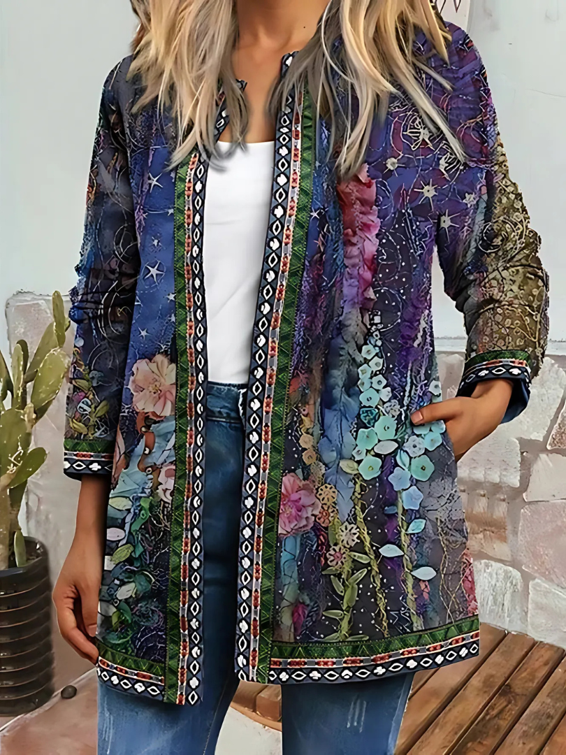 ZOYA™  ELEGANT RETRO ETHNIC CARDIGAN