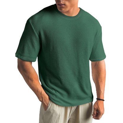 Men's Outstanding Waffle-Knit Tee