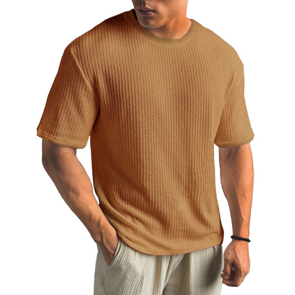 Men's Outstanding Waffle-Knit Tee