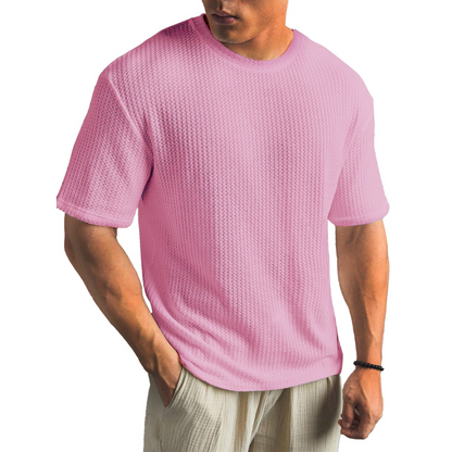 Men's Outstanding Waffle-Knit Tee