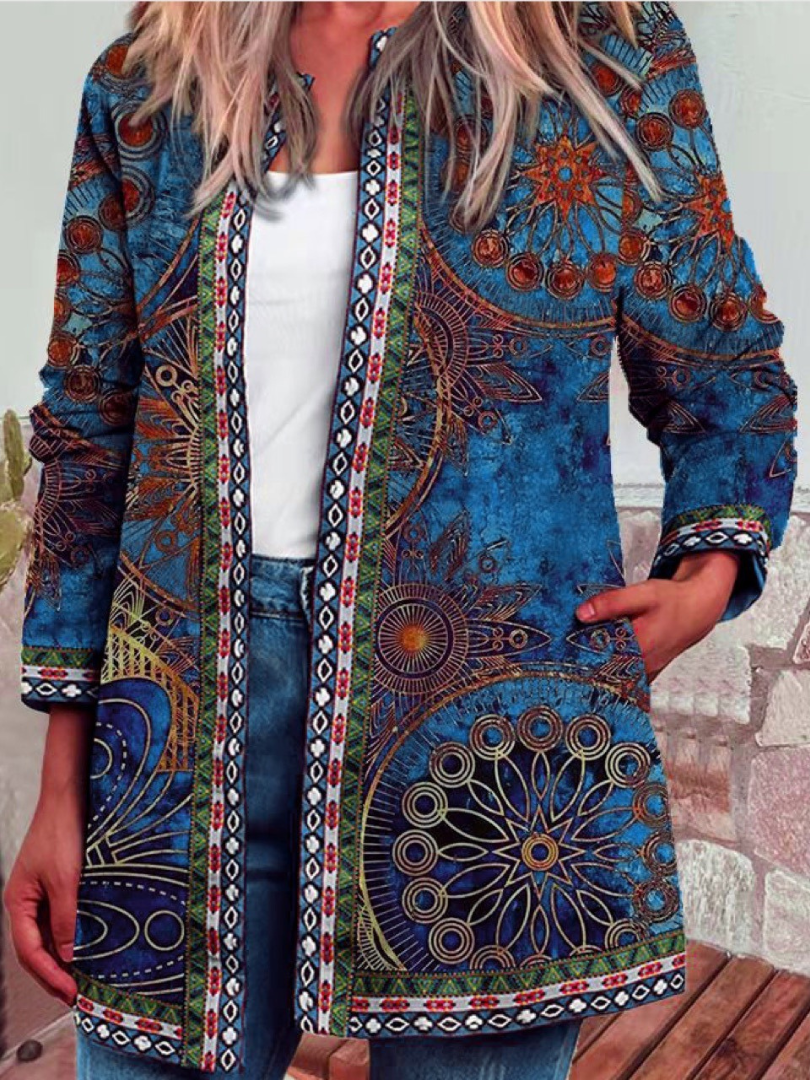 ZOYA™  ELEGANT RETRO ETHNIC CARDIGAN