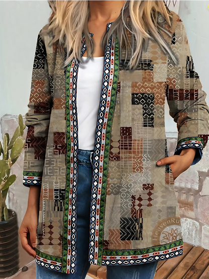 ZOYA™  ELEGANT RETRO ETHNIC CARDIGAN