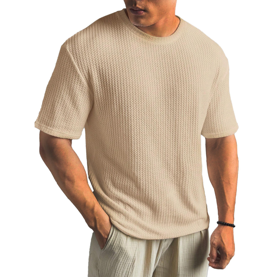 Men's Outstanding Waffle-Knit Tee