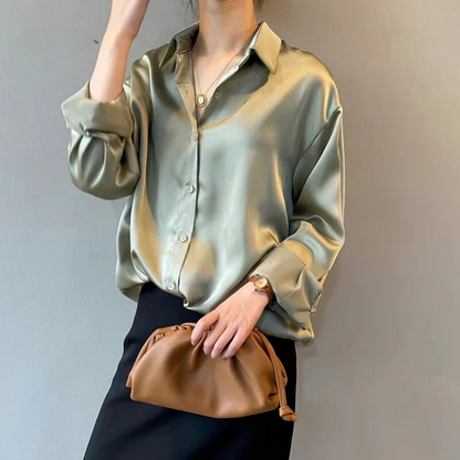 Chloé Elegant Satin Blouse