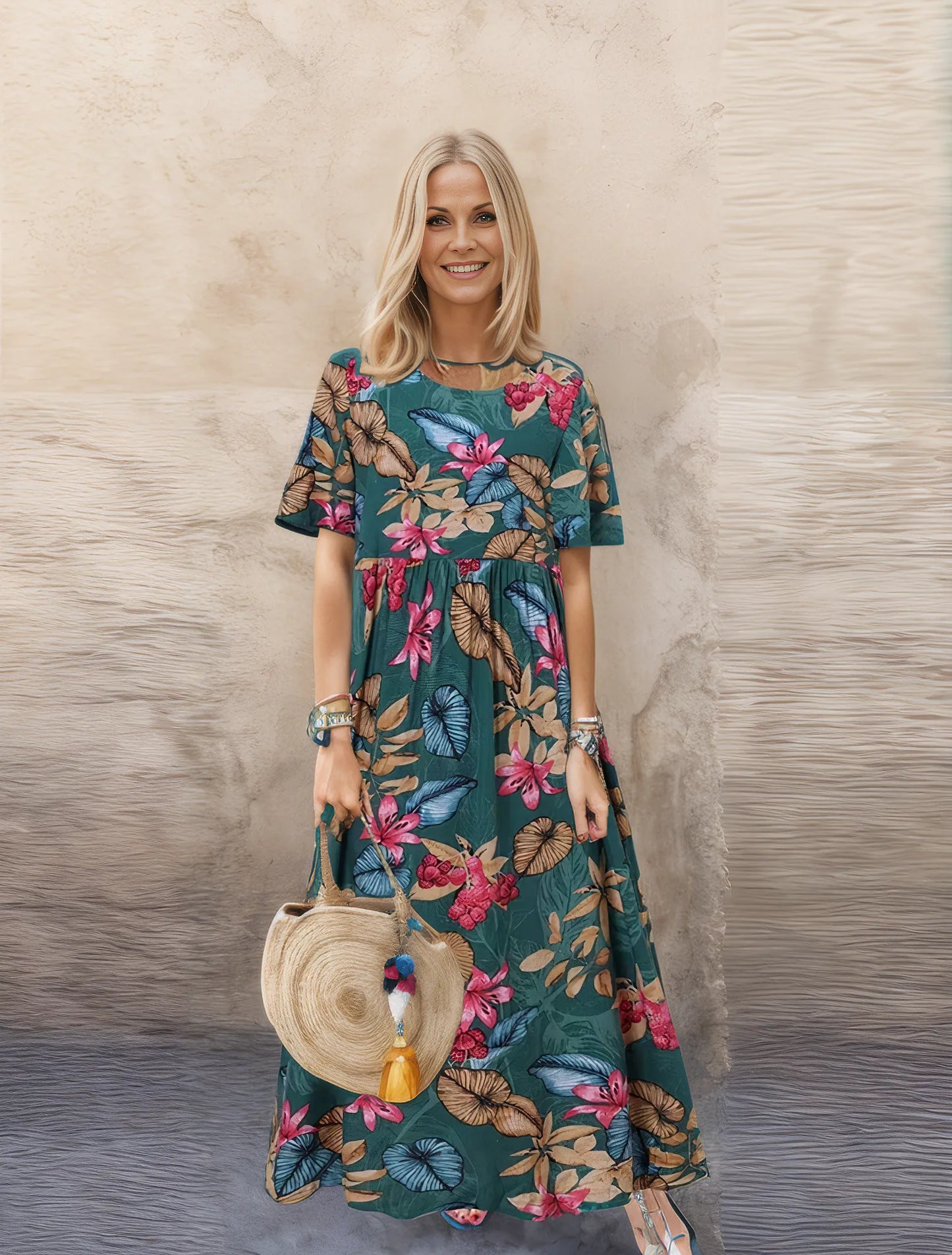 Ava Maisae Floral Dress