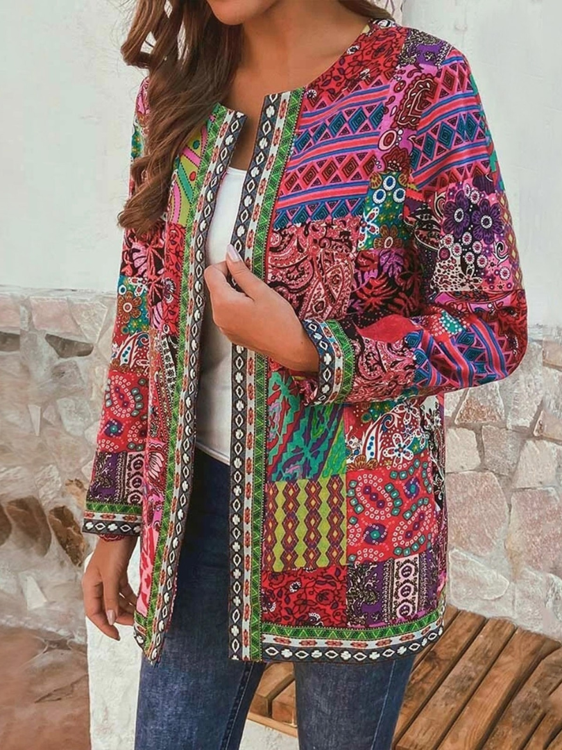 ZOYA™  ELEGANT RETRO ETHNIC CARDIGAN