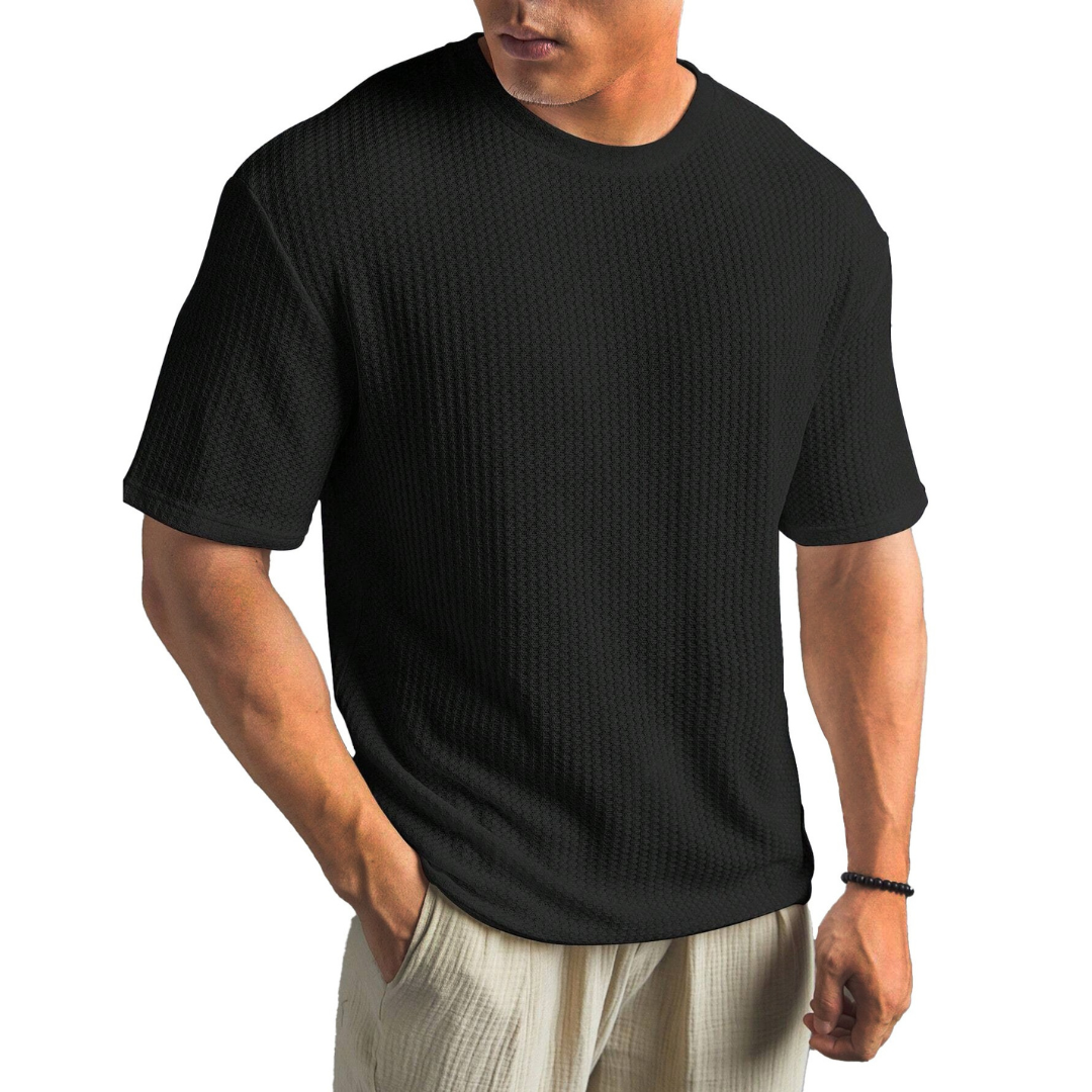 Men's Outstanding Waffle-Knit Tee