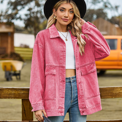 Silvana Long Sleeve Denim Jacket