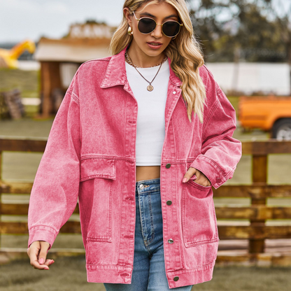 Silvana Long Sleeve Denim Jacket