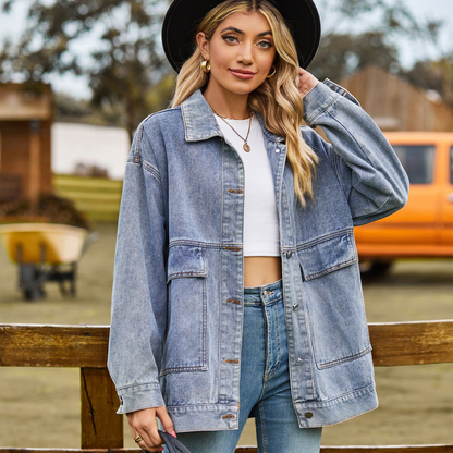 Silvana Long Sleeve Denim Jacket
