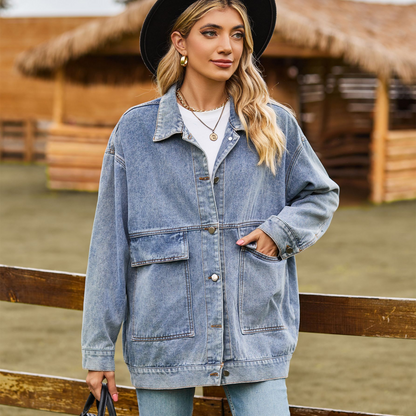 Silvana Long Sleeve Denim Jacket