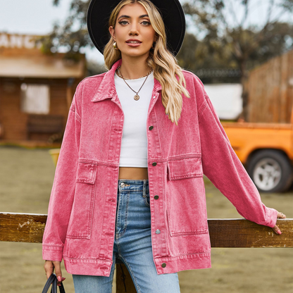 Silvana Long Sleeve Denim Jacket