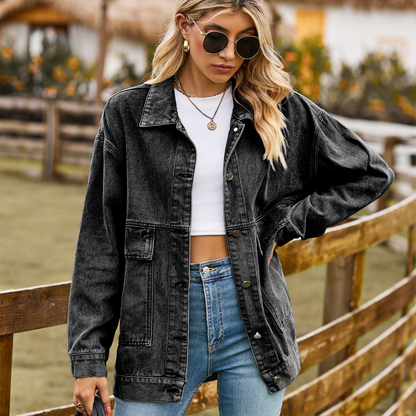 Silvana Long Sleeve Denim Jacket