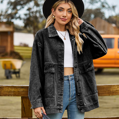 Silvana Long Sleeve Denim Jacket