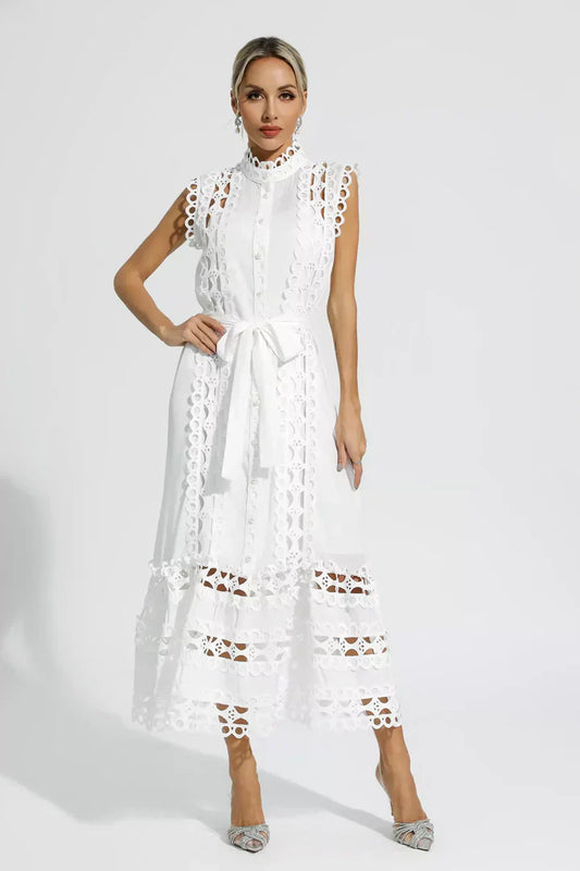 Andrea - Hollow Maxi Dress