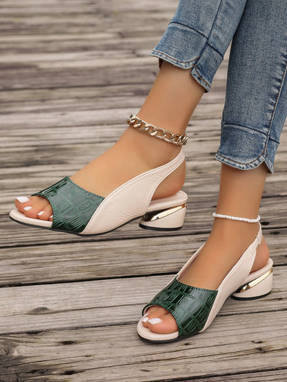 Anah Leather Sandals