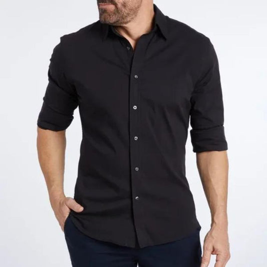 LIONEL™ CREASE-RESISTANT ZIP-UP SHIRT