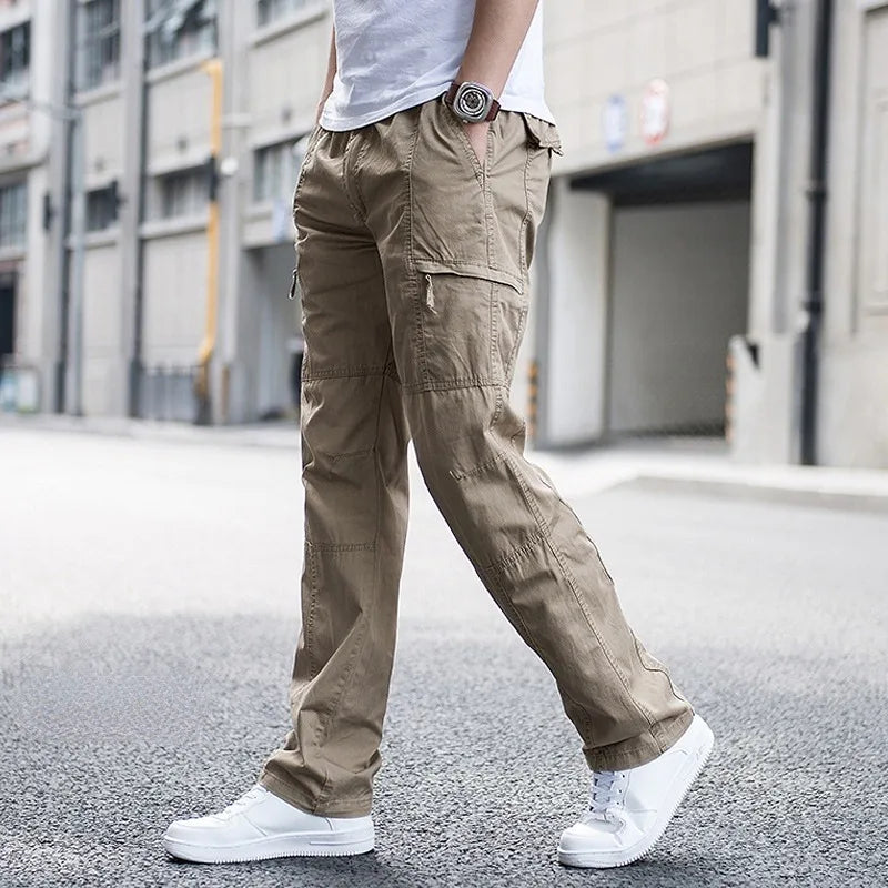 Christophe Men's Multi-Pocket Cargo Pants