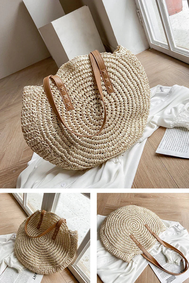 Cora Handwoven Beach Bags