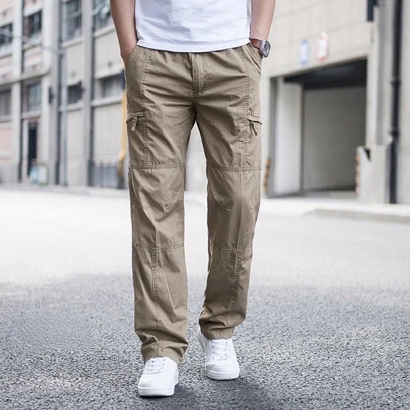 Christophe Men's Multi-Pocket Cargo Pants