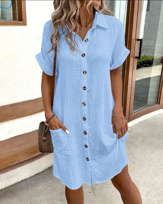 Bettina | Elegant shirt dress