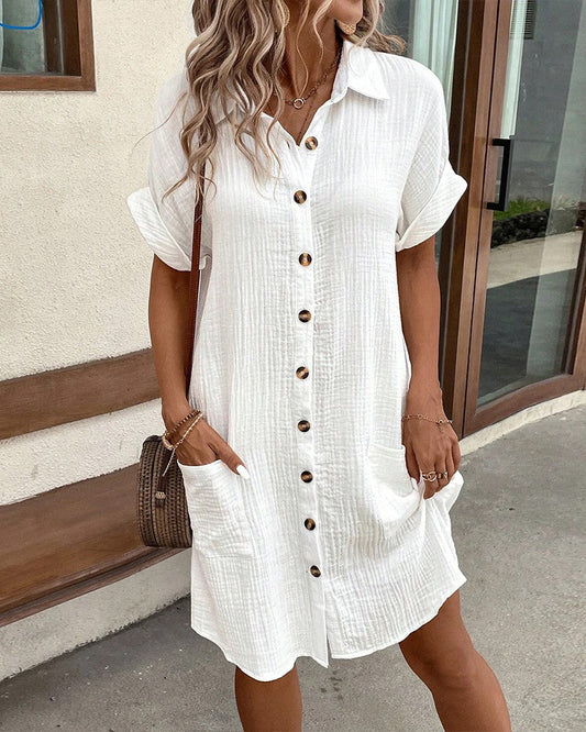 Bettina | Elegant shirt dress