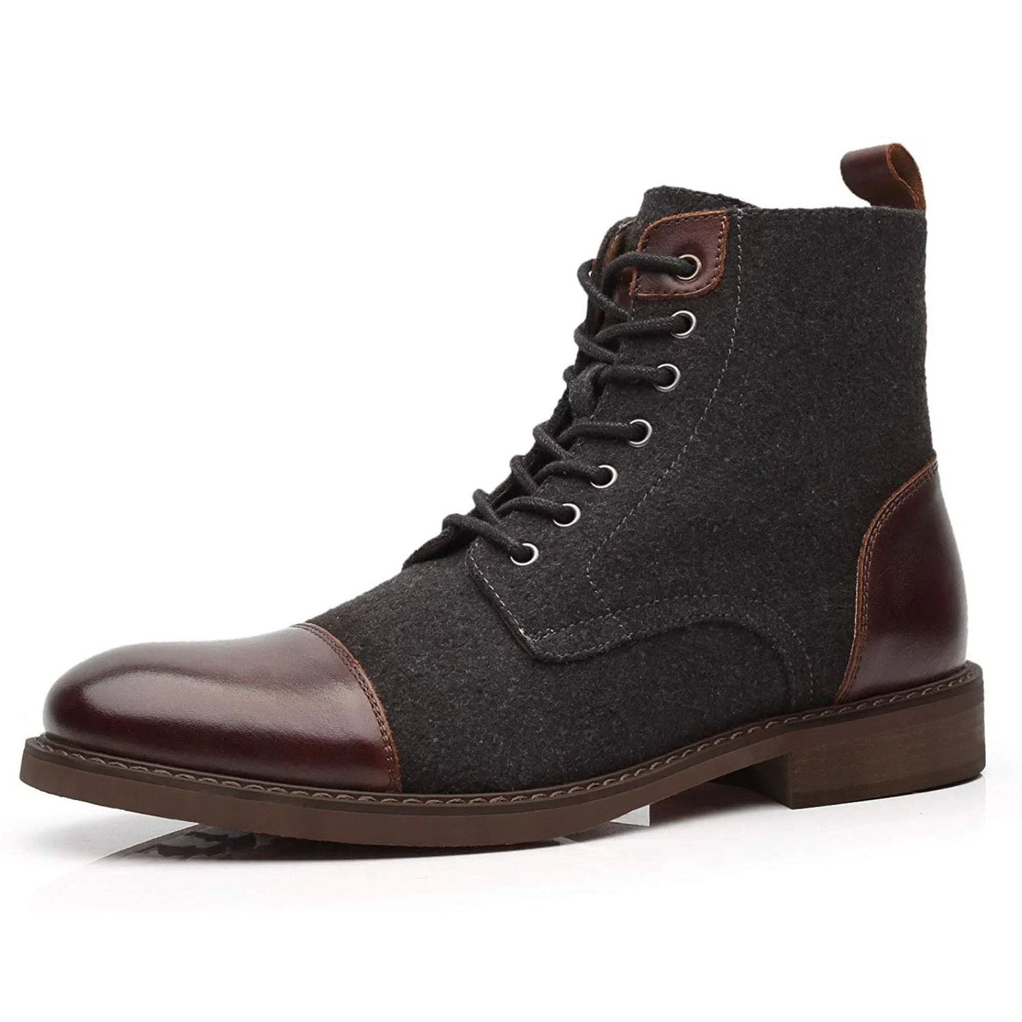 WOOLFORD™  VINTAGE LACE-UP BOOTS