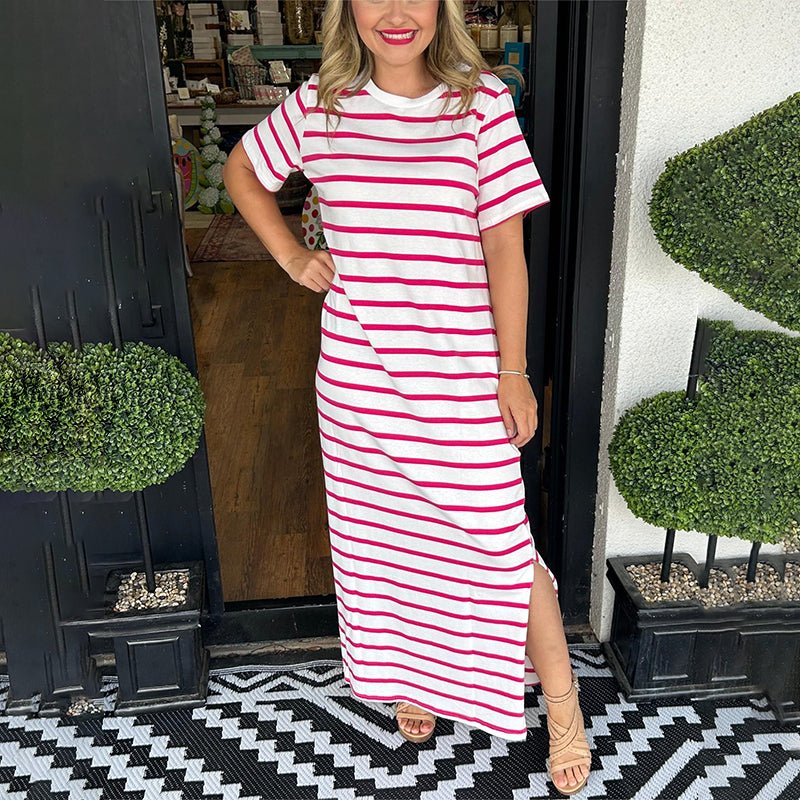 Ellah Striped Maxi Dress