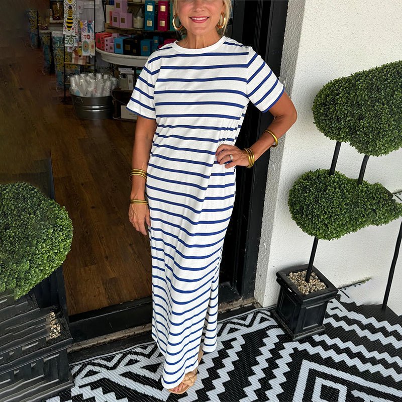 Ellah Striped Maxi Dress