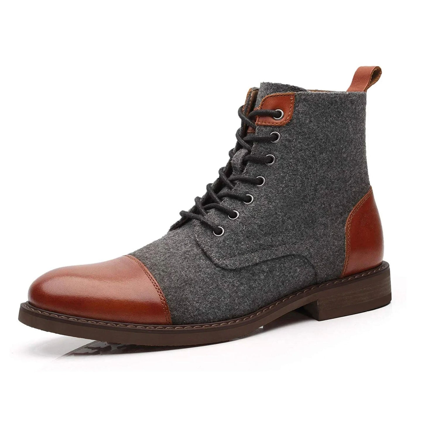 WOOLFORD™  VINTAGE LACE-UP BOOTS